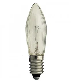 Konstsmide, guirlandes lumineuses de Noël Ampoules 34V 3W Pour Chandelier 7 Lampes - Konstsmide 1042-030