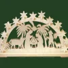 Ratags, décos de Noël lumineuses en bois Arche Lumineuse Electrique Led En Bois, Crèche De Noël