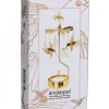 Pluto Produkter, déco de Noël Scandinave Bougeoir Carrousel Colibri En Metal Dore