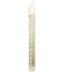 Ewa Kerzen, bougies de Noël et bougies de l'Avent Bougie De L'Avent Graduee, 25 Cm
