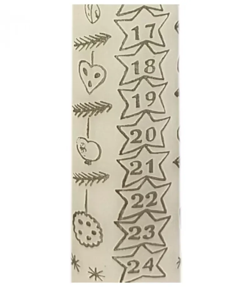 Ewa Kerzen, bougies de Noël et bougies de l'Avent Bougie De L'Avent Graduee, 25 Cm