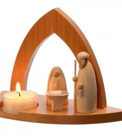 Schalling, crèche moderne Crèche Design Avec Bougeoir