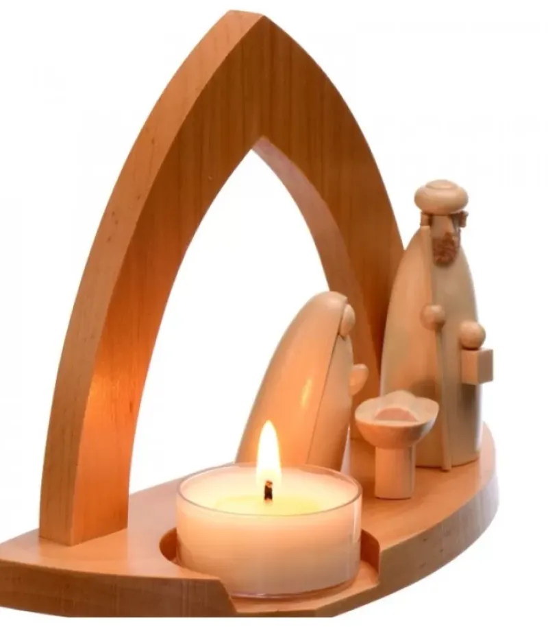 Schalling, crèche moderne Crèche Design Avec Bougeoir
