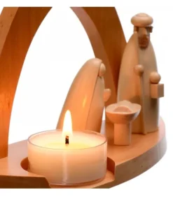 Schalling, crèche moderne Crèche Design Avec Bougeoir