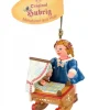 Hubrig, figurines pour enfant Décoration Sapin De Noël Vintage, Fillette Et Poupee