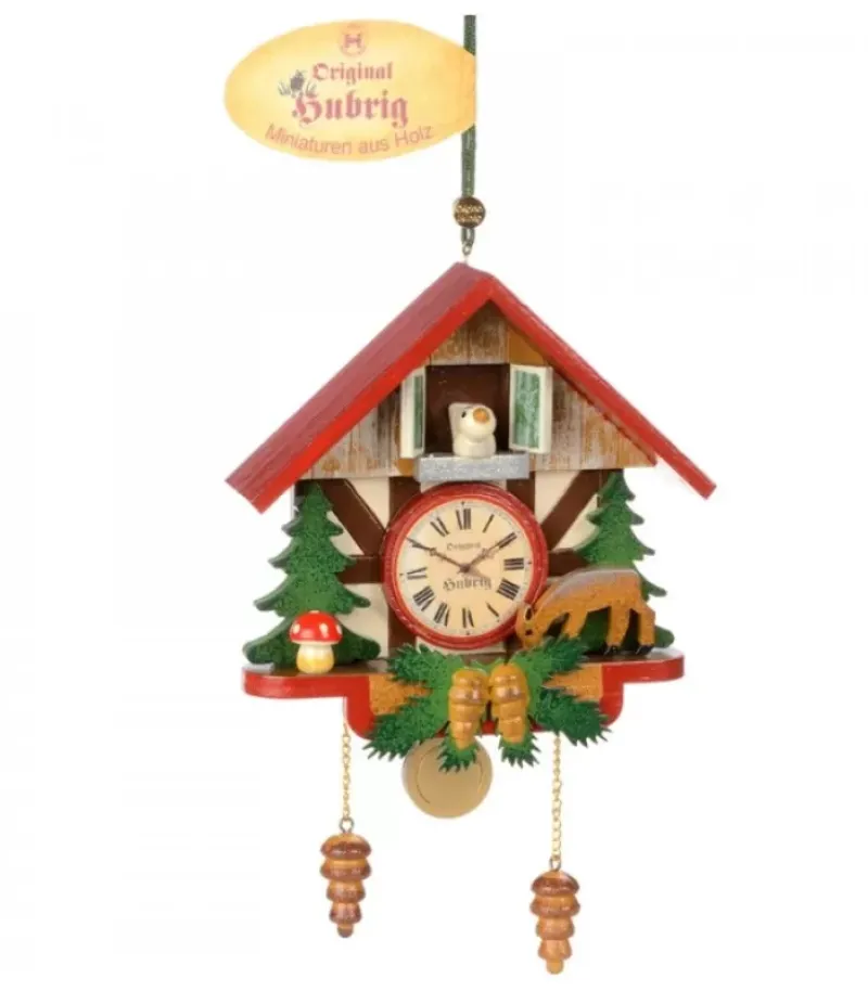 Hubrig, figurines pour enfant Décorations Sapin De Noël A Suspendre, Coucou De La Foret Noire