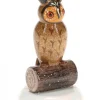 Hubrig, figurines pour enfant Hibou, Village De Noël Miniature