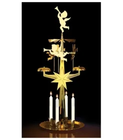 Angel Chimes, carillon des anges Kit Carillon Des Anges Dore + Bougies