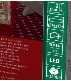 Konstsmide, guirlandes lumineuses de Noël Lanterne À Neige 