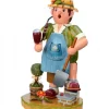 Hubrig, figurines pour enfant Personnage Brule-Encens Jardinier