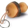 Waldfabrik, photophore en bois et étoile sapin de Noël Porte-Clés Champignon, Grand Modele