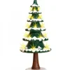 Hubrig, figurines pour enfant Village De Noël Miniature, Sapin Illumine