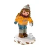 Hubrig, figurines pour enfant Village De Noël Miniature, Ecoliere