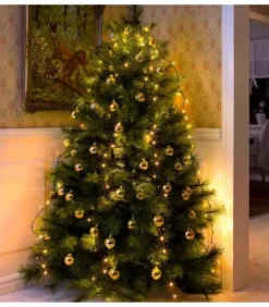 Konstsmide, guirlandes lumineuses de Noël Voile Guirlande Pour Sapin De Noël, 200 Diodes Led